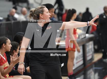 Thumbnail 3 in Cathedral Catholic vs. Long Beach Poly (Troy Classic) photogallery.