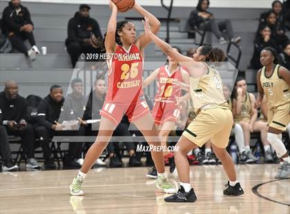 Thumbnail 1 in Cathedral Catholic vs. Long Beach Poly (Troy Classic) photogallery.