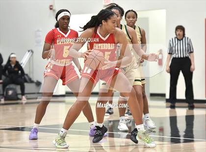 Thumbnail 2 in Cathedral Catholic vs. Long Beach Poly (Troy Classic) photogallery.