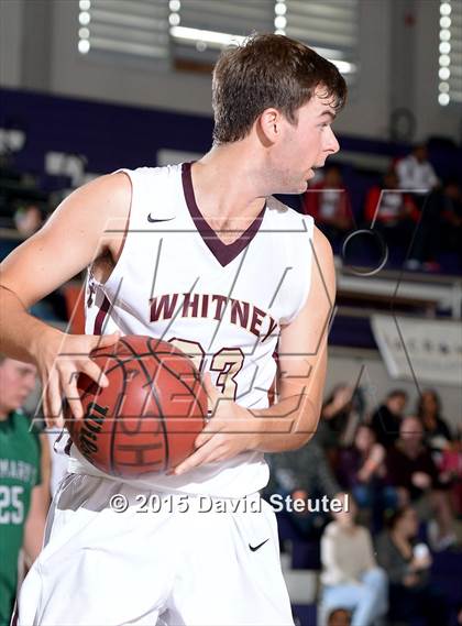 Thumbnail 3 in St. Mary's vs. Whitney (St. Hope Elite Classic) photogallery.