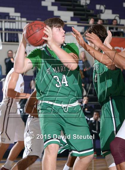 Thumbnail 2 in St. Mary's vs. Whitney (St. Hope Elite Classic) photogallery.