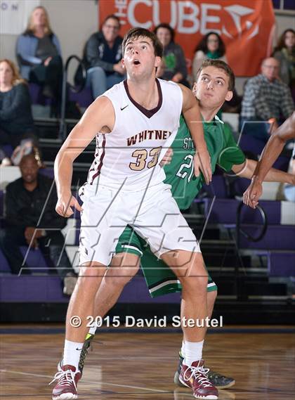 Thumbnail 2 in St. Mary's vs. Whitney (St. Hope Elite Classic) photogallery.