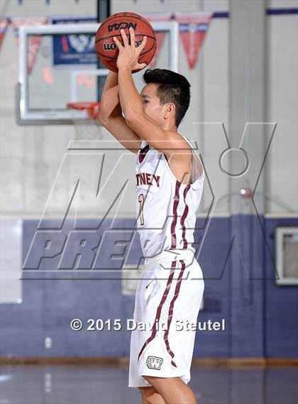 Thumbnail 2 in St. Mary's vs. Whitney (St. Hope Elite Classic) photogallery.