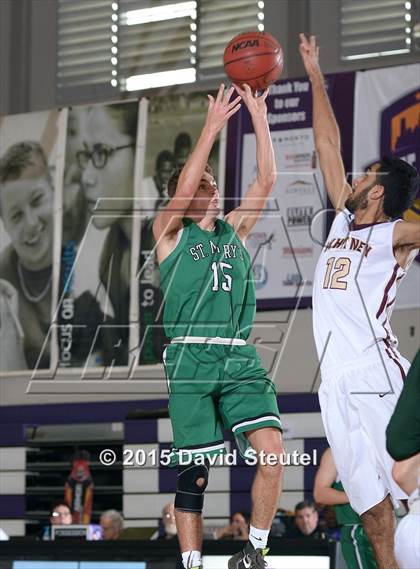 Thumbnail 3 in St. Mary's vs. Whitney (St. Hope Elite Classic) photogallery.