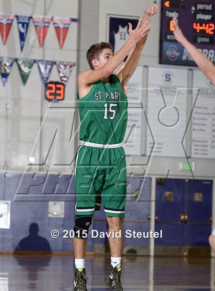 Thumbnail 2 in St. Mary's vs. Whitney (St. Hope Elite Classic) photogallery.