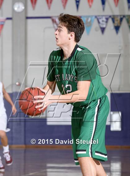 Thumbnail 2 in St. Mary's vs. Whitney (St. Hope Elite Classic) photogallery.