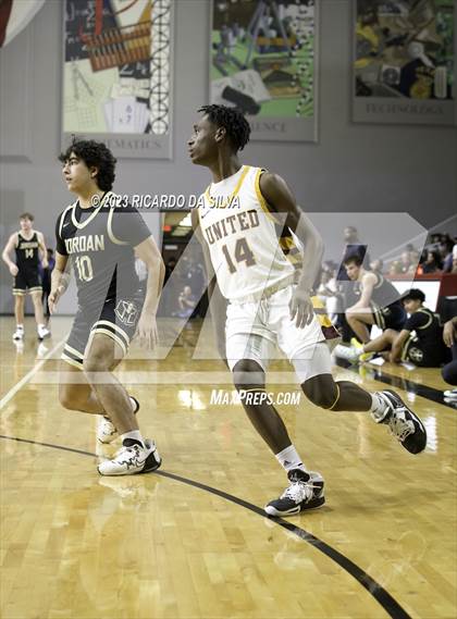 Thumbnail 3 in Jordan vs Beaumont United (UIL 6A Region 3 & 4 Regional Semifinal) photogallery.