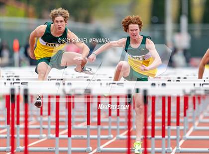 Thumbnail 3 in Harold Scott Invitational (100-Meter hurdles) photogallery.