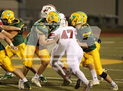 Thumbnail 1 in Bishop Carroll vs. Maize (KSHSAA 5A Quarterfinal) photogallery.