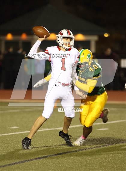Thumbnail 2 in Bishop Carroll vs. Maize (KSHSAA 5A Quarterfinal) photogallery.