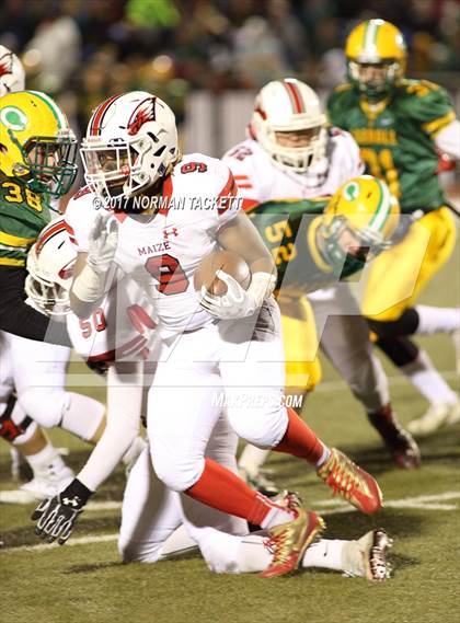 Thumbnail 3 in Bishop Carroll vs. Maize (KSHSAA 5A Quarterfinal) photogallery.