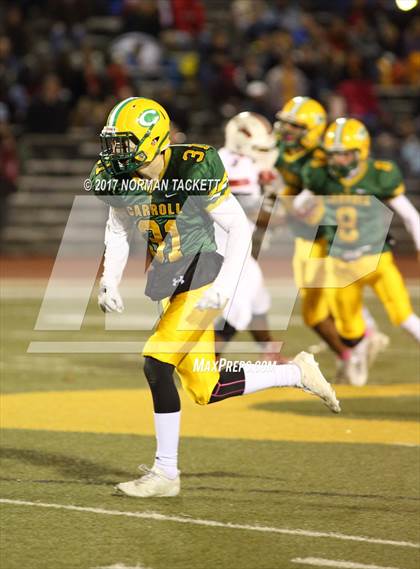 Thumbnail 1 in Bishop Carroll vs. Maize (KSHSAA 5A Quarterfinal) photogallery.