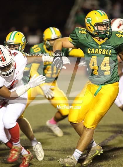 Thumbnail 1 in Bishop Carroll vs. Maize (KSHSAA 5A Quarterfinal) photogallery.