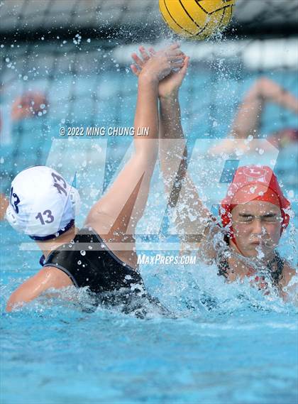 Thumbnail 2 in Orange Lutheran vs. Carlsbad (Newport Invite) photogallery.