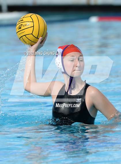 Thumbnail 1 in Orange Lutheran vs. Carlsbad (Newport Invite) photogallery.