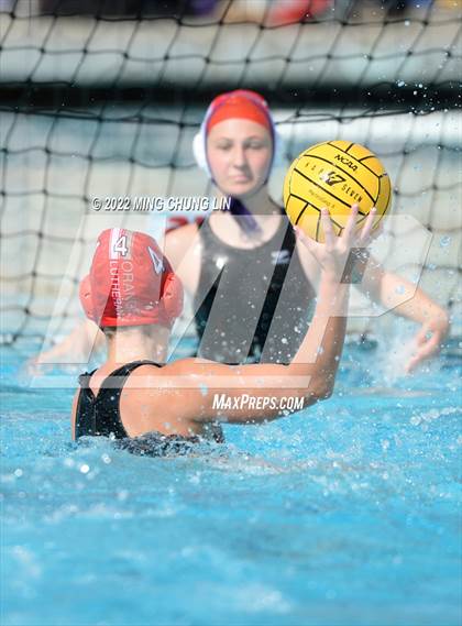 Thumbnail 1 in Orange Lutheran vs. Carlsbad (Newport Invite) photogallery.