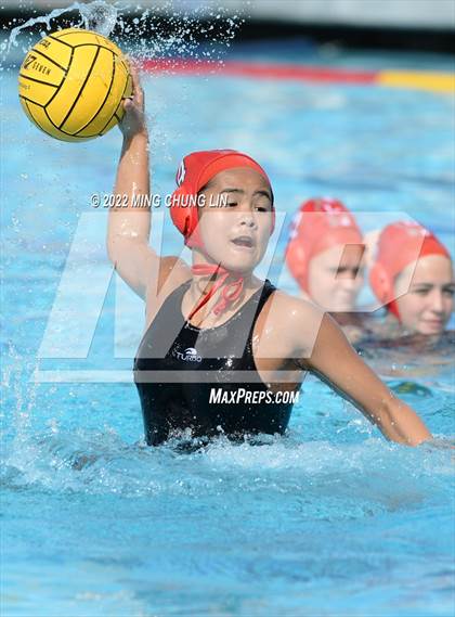 Thumbnail 1 in Orange Lutheran vs. Carlsbad (Newport Invite) photogallery.