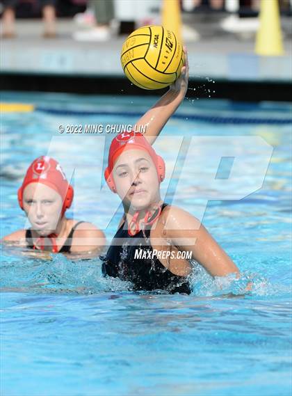 Thumbnail 3 in Orange Lutheran vs. Carlsbad (Newport Invite) photogallery.