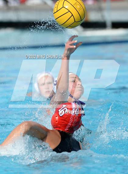 Thumbnail 3 in Orange Lutheran vs. Carlsbad (Newport Invite) photogallery.