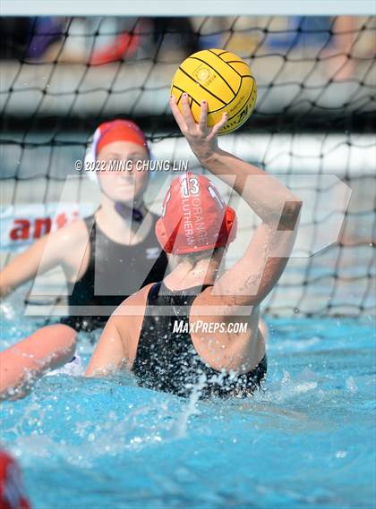 Thumbnail 2 in Orange Lutheran vs. Carlsbad (Newport Invite) photogallery.