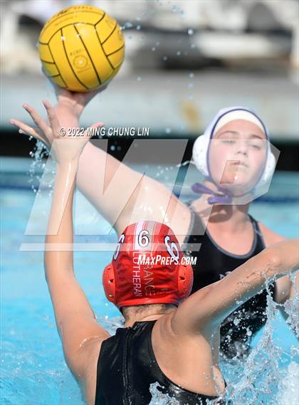 Thumbnail 2 in Orange Lutheran vs. Carlsbad (Newport Invite) photogallery.