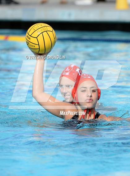 Thumbnail 2 in Orange Lutheran vs. Carlsbad (Newport Invite) photogallery.