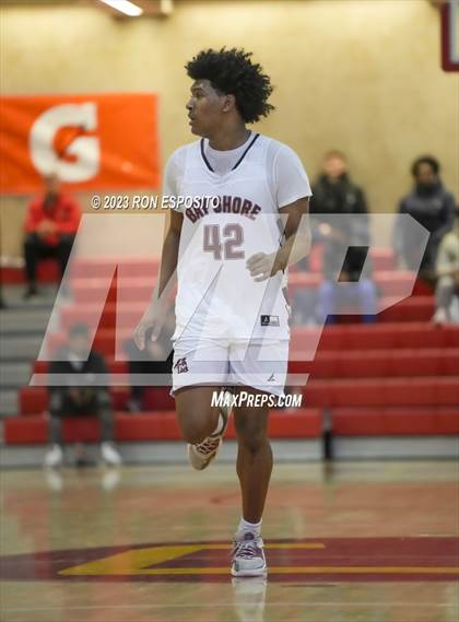 Thumbnail 1 in Bay Shore vs Portledge (Gary Charles Holiday Hoops Classic) photogallery.