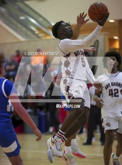 Thumbnail 2 in Bay Shore vs Portledge (Gary Charles Holiday Hoops Classic) photogallery.