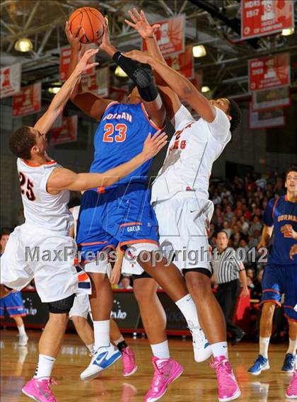 Thumbnail 3 in Whitney Young vs. Bishop Gorman (Nike Extravaganza) photogallery.