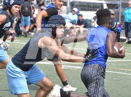 Thumbnail 3 in Saugus vs. Western (Huntington Beach Tournament) photogallery.