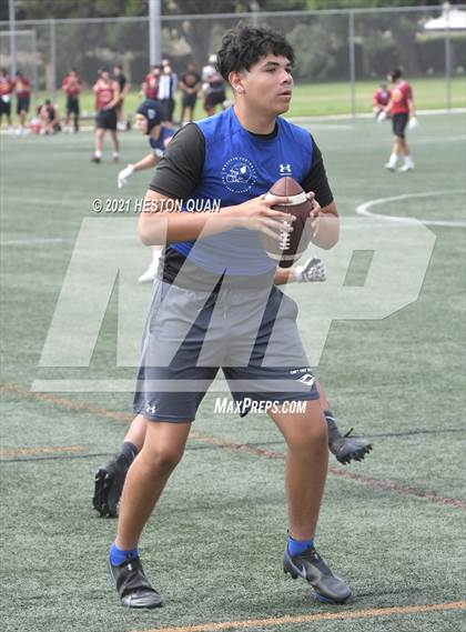 Thumbnail 1 in Saugus vs. Western (Huntington Beach Tournament) photogallery.