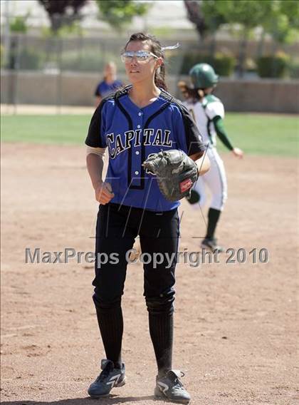 Thumbnail 3 in Capital Christian vs. Mariposa County (CIF SJS Playoffs) photogallery.
