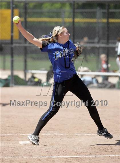 Thumbnail 2 in Capital Christian vs. Mariposa County (CIF SJS Playoffs) photogallery.