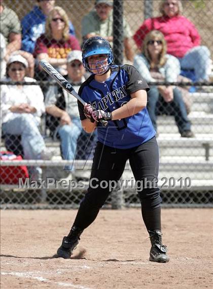Thumbnail 3 in Capital Christian vs. Mariposa County (CIF SJS Playoffs) photogallery.
