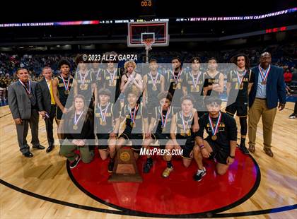 Thumbnail 2 in Beaumont United vs Brennan (UIL 6A Basketball Semifinal) photogallery.