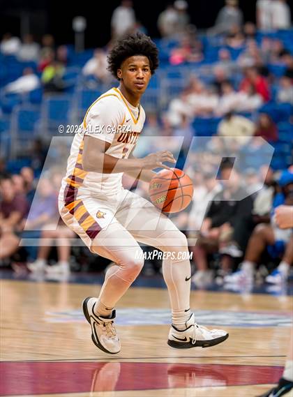 Thumbnail 1 in Beaumont United vs Brennan (UIL 6A Basketball Semifinal) photogallery.