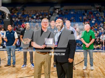 Thumbnail 3 in Beaumont United vs Brennan (UIL 6A Basketball Semifinal) photogallery.
