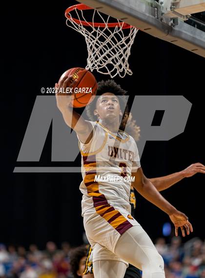 Thumbnail 1 in Beaumont United vs Brennan (UIL 6A Basketball Semifinal) photogallery.