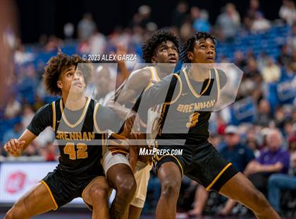 Thumbnail 2 in Beaumont United vs Brennan (UIL 6A Basketball Semifinal) photogallery.