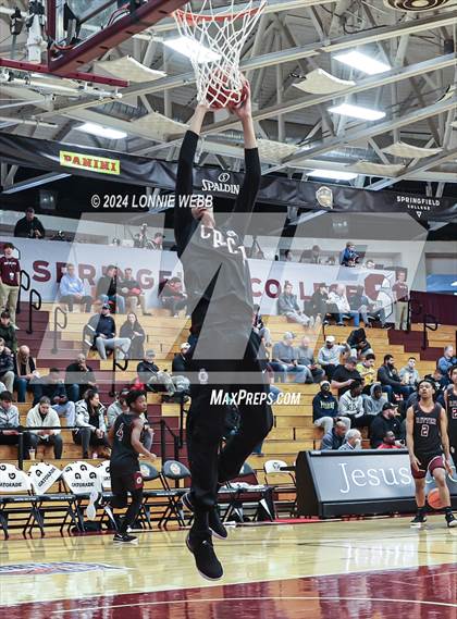 Thumbnail 1 in Bishop O'Connell vs. Cardinal Ritter College Prep (Spalding Hoophall Classic) photogallery.
