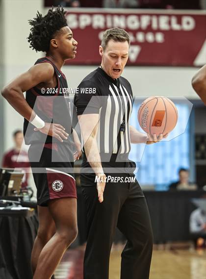 Thumbnail 1 in Bishop O'Connell vs. Cardinal Ritter College Prep (Spalding Hoophall Classic) photogallery.