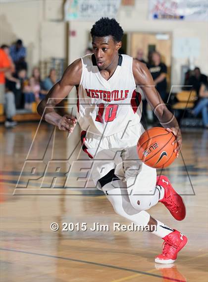Thumbnail 1 in Montverde Academy vs Westerville South (City of Palms Classic) photogallery.