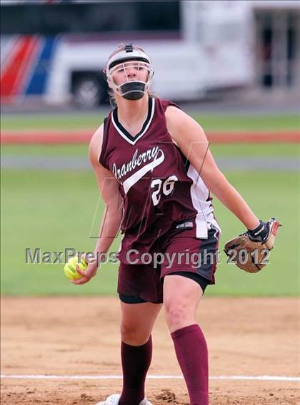 Thumbnail 1 in Central vs Cranberry Area (PIAA Class AA 1st Round) photogallery.