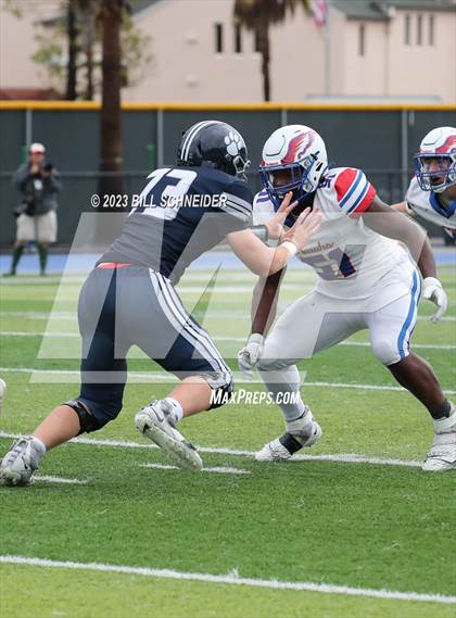 Thumbnail 3 in Tamalpais @ Marin Catholic (CIF NCS Division 3 Semifinal) photogallery.