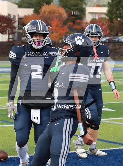Thumbnail 2 in Tamalpais @ Marin Catholic (CIF NCS Division 3 Semifinal) photogallery.