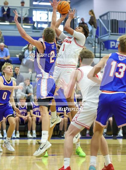 Thumbnail 3 in American Fork vs. Timpview (5 for the Fight Hoopfest) photogallery.