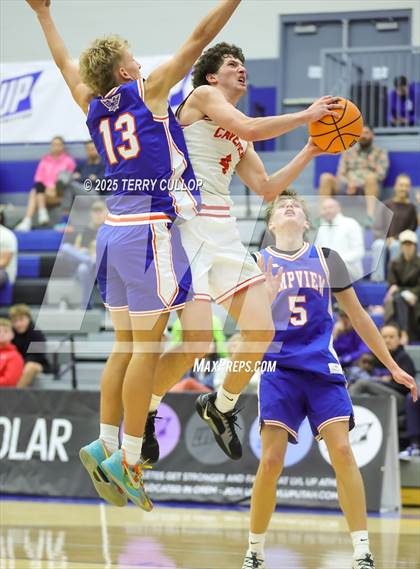 Thumbnail 3 in American Fork vs. Timpview (5 for the Fight Hoopfest) photogallery.