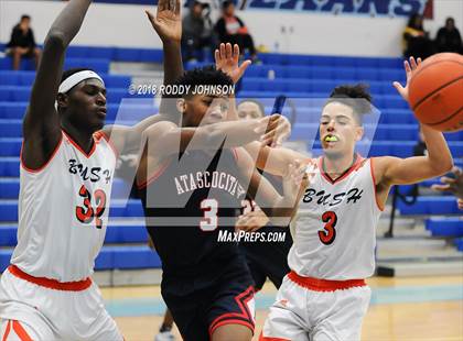 Thumbnail 2 in Fort Bend Bush vs Atascocita (McDonald's Texas Invitational) photogallery.