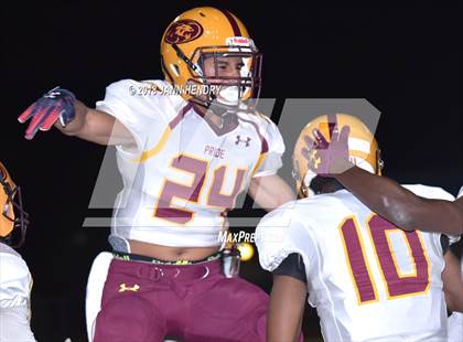 Thumbnail 2 in Bingham vs Mountain Pointe (Polynesian Football Classic) photogallery.