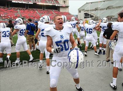 Thumbnail 2 in St. Xavier vs. Pickerington Central (Kirk Herbstreit National Kickoff Classic) photogallery.